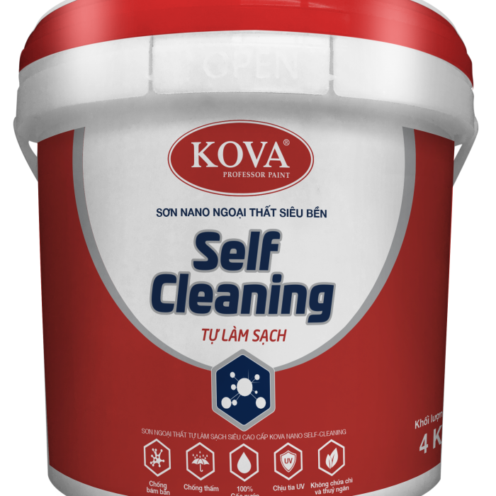 Sơn ngoại thất tự làm sạch siêu cao cấp KOVA NANO Self Cleaning