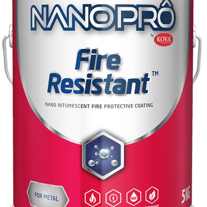 Sơn Chống Cháy Siêu Cao Cấp Kova Nano  Fire Resistant