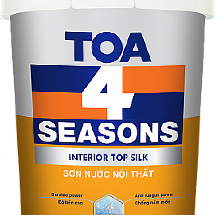 Sơn Nước Nội Thất TOA 4 Seasons Interior Top Sil