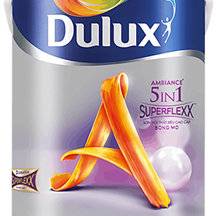 Sơn nội thất siêu cao cấp Dulux Ambiance® 5in1 Superflexx – Bóng mờ