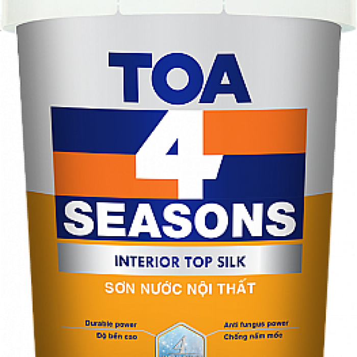 Sơn nước nội thất TOA 4 Seasons Interior Top Silk